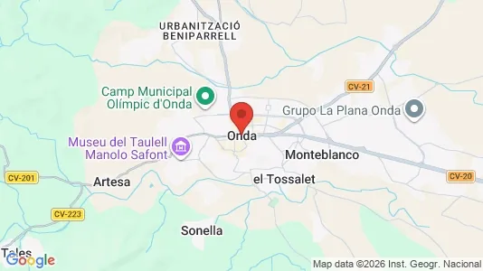 Verkstedhaller til leie i Onda – Bilde fra Google Street View