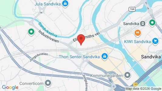Kontorlokaler til leje i Bærum - Foto fra Google Street View