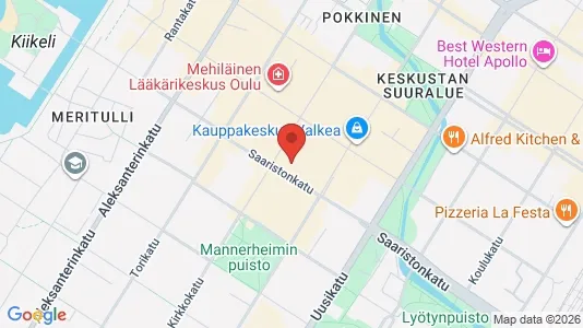Kontorlokaler til leje i Oulu - Foto fra Google Street View