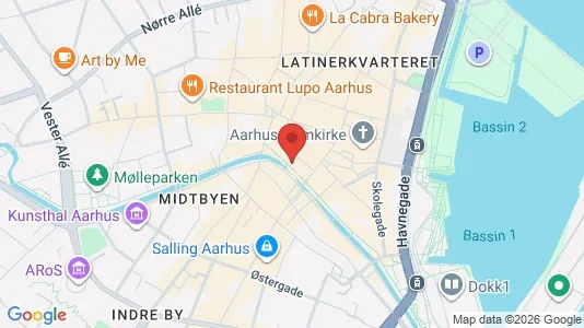 Toimistotilat Vuokrattavana i Aarhus C - Kuva Google Street Viewstä
