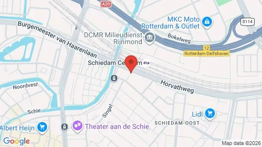 Espacios de oficina En alquiler i Schiedam - kort over placeringen