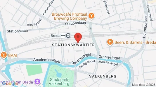Kontorlokaler til leje i Breda - Foto fra Google Street View