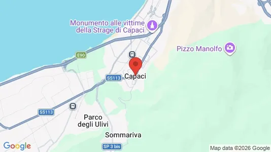 Butikklokaler til leie i Capaci – Bilde fra Google Street View