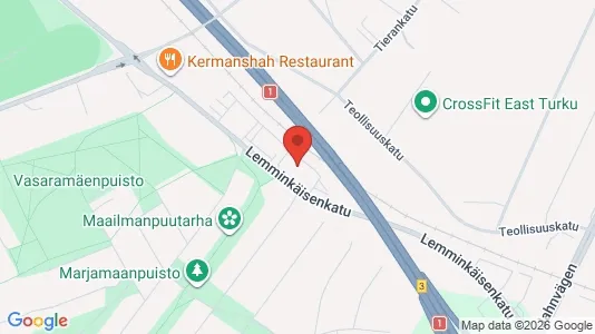 Kontorslokaler för uthyrning i Åbo – Foto från Google Street View