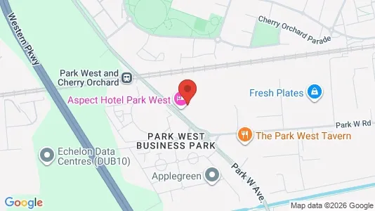 Office spaces for rent i Dublin 12 - kort over placeringen