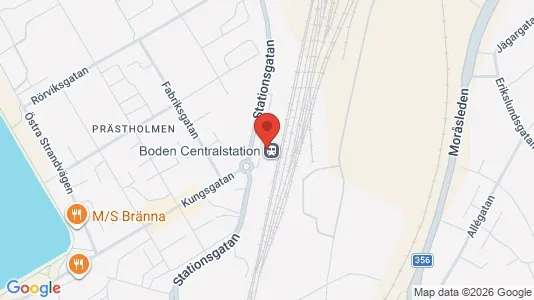 Kontorer til leie i Boden – Bilde fra Google Street View