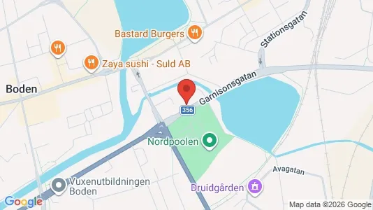 Kontorlokaler til leje i Boden - Foto fra Google Street View