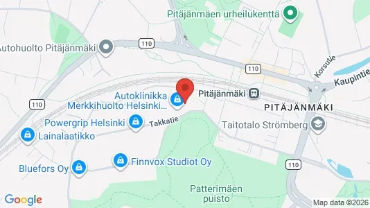 Büros zur Miete i Helsinki Läntinen - kort over placeringen