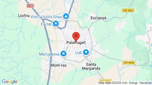 Shops for rent i Palafrugell - Photo from Google Street View