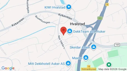 Büros zur Miete i Asker – Foto von Google Street View