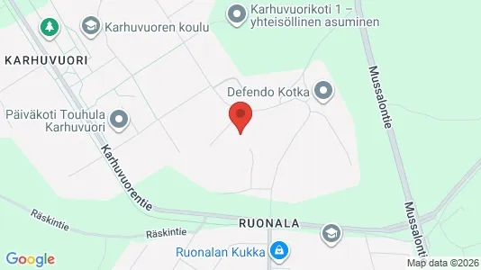 Kantorruimte te huur i Kotka - Foto uit Google Street View