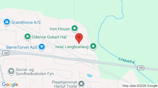 Werkstätte zum Kauf i Odense SØ – Foto von Google Street View