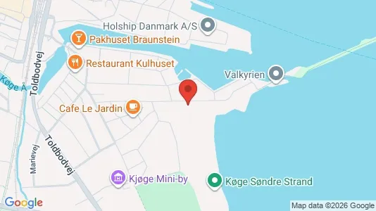 Kontorlokaler til leje i Køge - Foto fra Google Street View