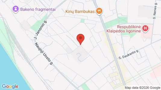 Toimistotilat Vuokrattavana i Klaipėda - Kuva Google Street Viewstä