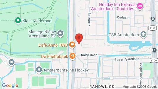 Büros zur Miete i Amsterdam Zuideramstel - kort over placeringen