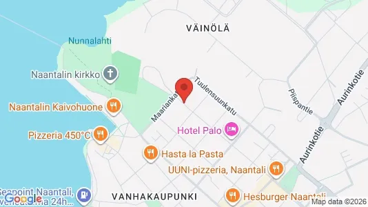 Büros zur Miete i Naantali - kort over placeringen