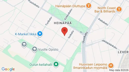 Lokaler til leje i Oulu - Foto fra Google Street View