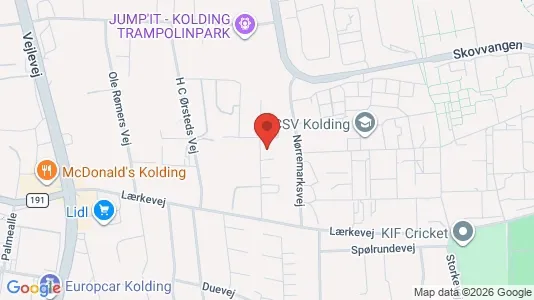 Office spaces for sale i Kolding - Photo from Google Street View