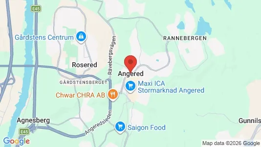 Butikslejemål til leje i Angered - Foto fra Google Street View