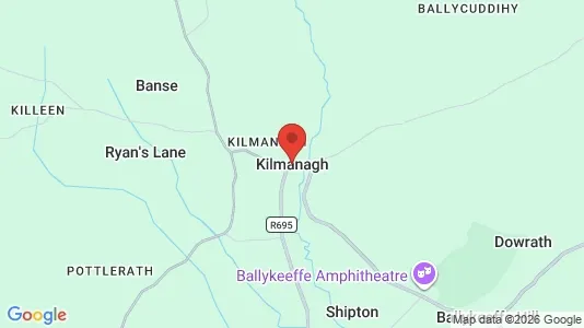 Liikekiinteistöt Vuokrattavana i Kilmanagh - kort over placeringen