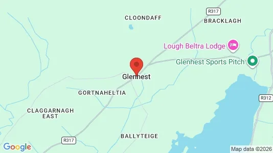 Gewerbeflächen zur Miete i Glenhest - kort over placeringen