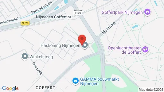 Office spaces for rent i Nijmegen - kort over placeringen