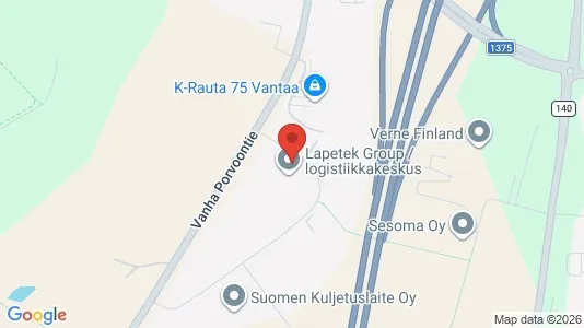 Warehouses for rent i Vantaa - Photo from Google Street View
