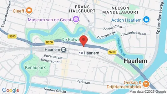 Kantorruimte te huur i Haarlem - Foto uit Google Street View