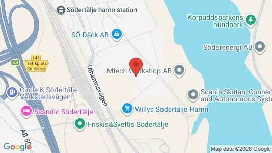 Büros zur Miete i Södertälje – Foto von Google Street View