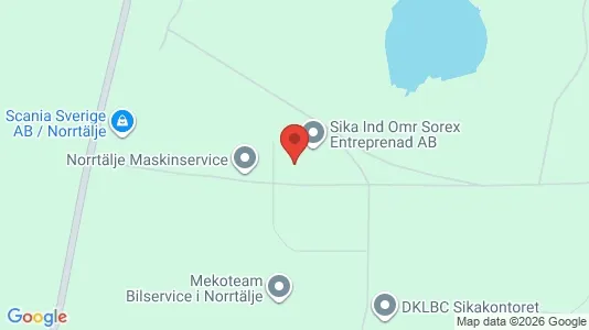 Werkstätte zur Miete i Norrtälje – Foto von Google Street View