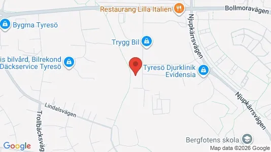 Büros zur Miete i Tyresö – Foto von Google Street View