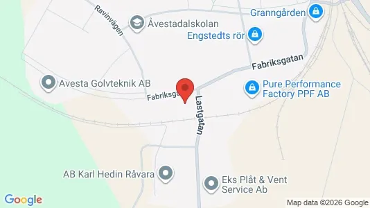 Industrial properties for rent i Avesta - Photo from Google Street View