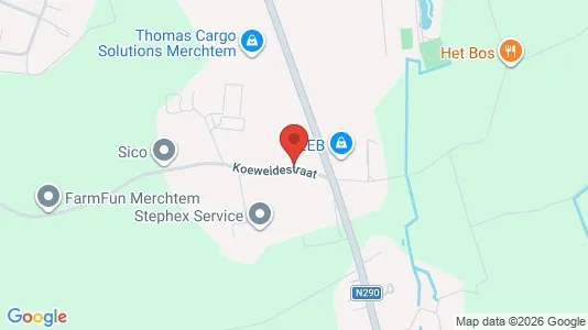 Kantorruimte te huur i Merchtem - Foto uit Google Street View