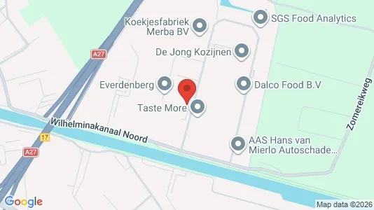 Kantorruimte te huur i Oosterhout - kort over placeringen