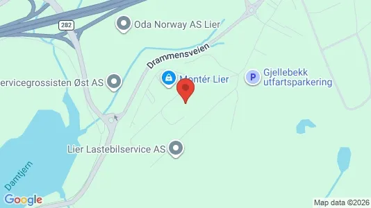 Lokaler til leje i Lier - Foto fra Google Street View