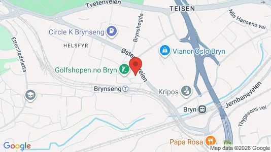 Office spaces for rent i Oslo Gamle Oslo - kort over placeringen