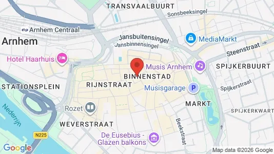 Gewerbeflächen zum Kauf i Arnhem - kort over placeringen