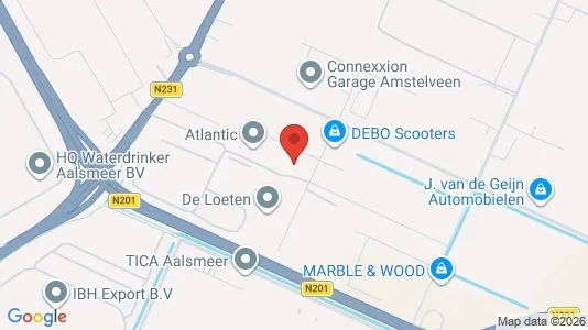 Kontorlokaler til leje i Amstelveen - kort over placeringen