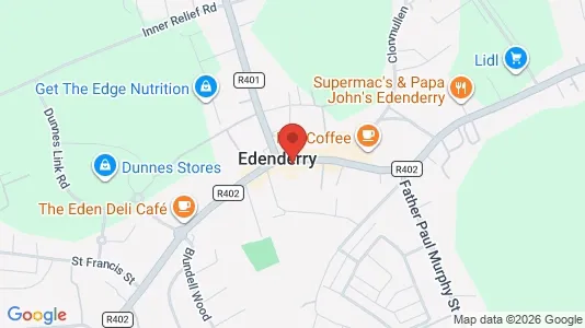 Liikekiinteistöt Vuokrattavana i Edenderry - Kuva Google Street Viewstä