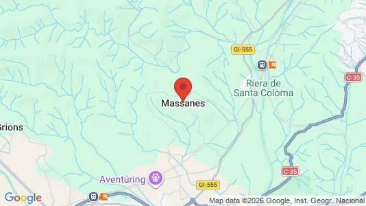 Propiedades comerciales En alquiler i Massanes - Foto de Google Street View