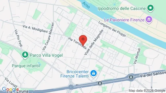 Lokaler til salgs i Firenze - kort over placeringen
