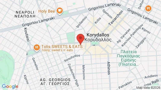 Espacios de oficina En alquiler i Korydallos - Foto de Google Street View