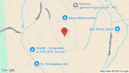 Lager zur Miete i Skien – Foto von Google Street View