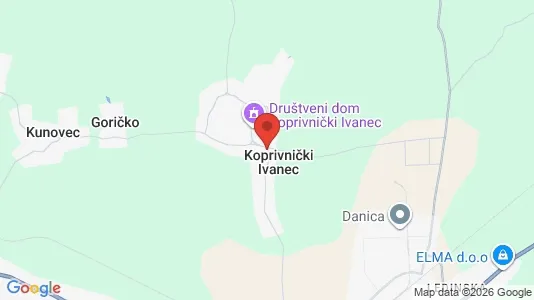 Liikekiinteistöt Myynnissä i Koprivnički Ivanec - Kuva Google Street Viewstä