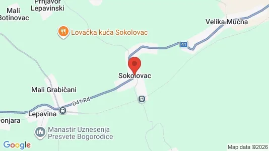 Gewerbeflächen zum Kauf i Sokolovac – Foto von Google Street View