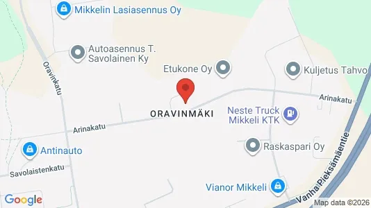 Büros zur Miete i Mikkeli – Foto von Google Street View