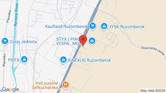 Commercial properties for rent i Prievidza - Photo from Google Street View