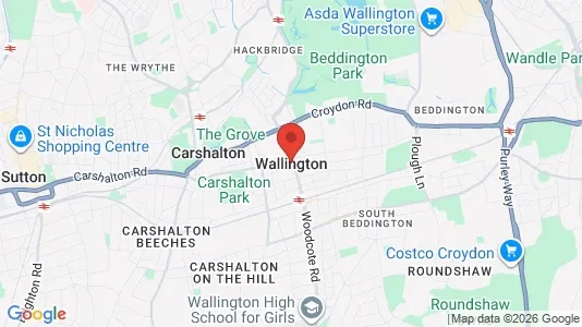 Lokaler til leje i Wallington - Surrey - Foto fra Google Street View