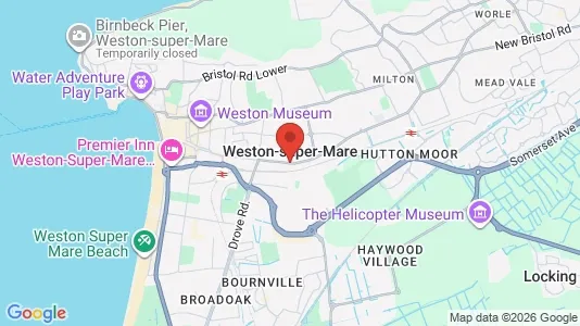 Lokaler til leje i Weston-super-Mare - Avon - Foto fra Google Street View
