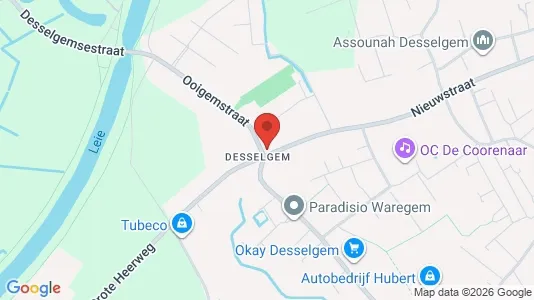 Företagslokaler till salu i Waregem – Foto från Google Street View